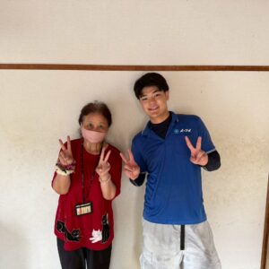 大阪市福島区のお客様との写真