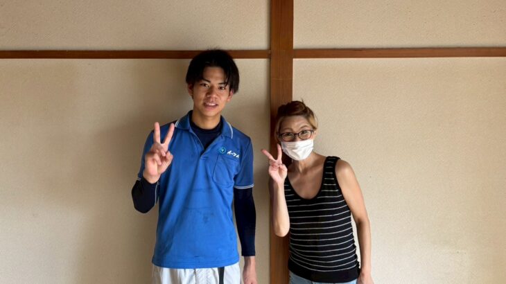 奈良県のお客様との写真