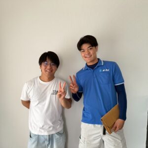 大阪市住之江区のお客様との写真