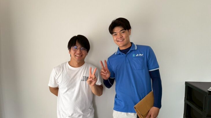 大阪市住之江区のお客様との写真