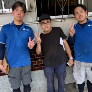 東大阪市のお客様との写真