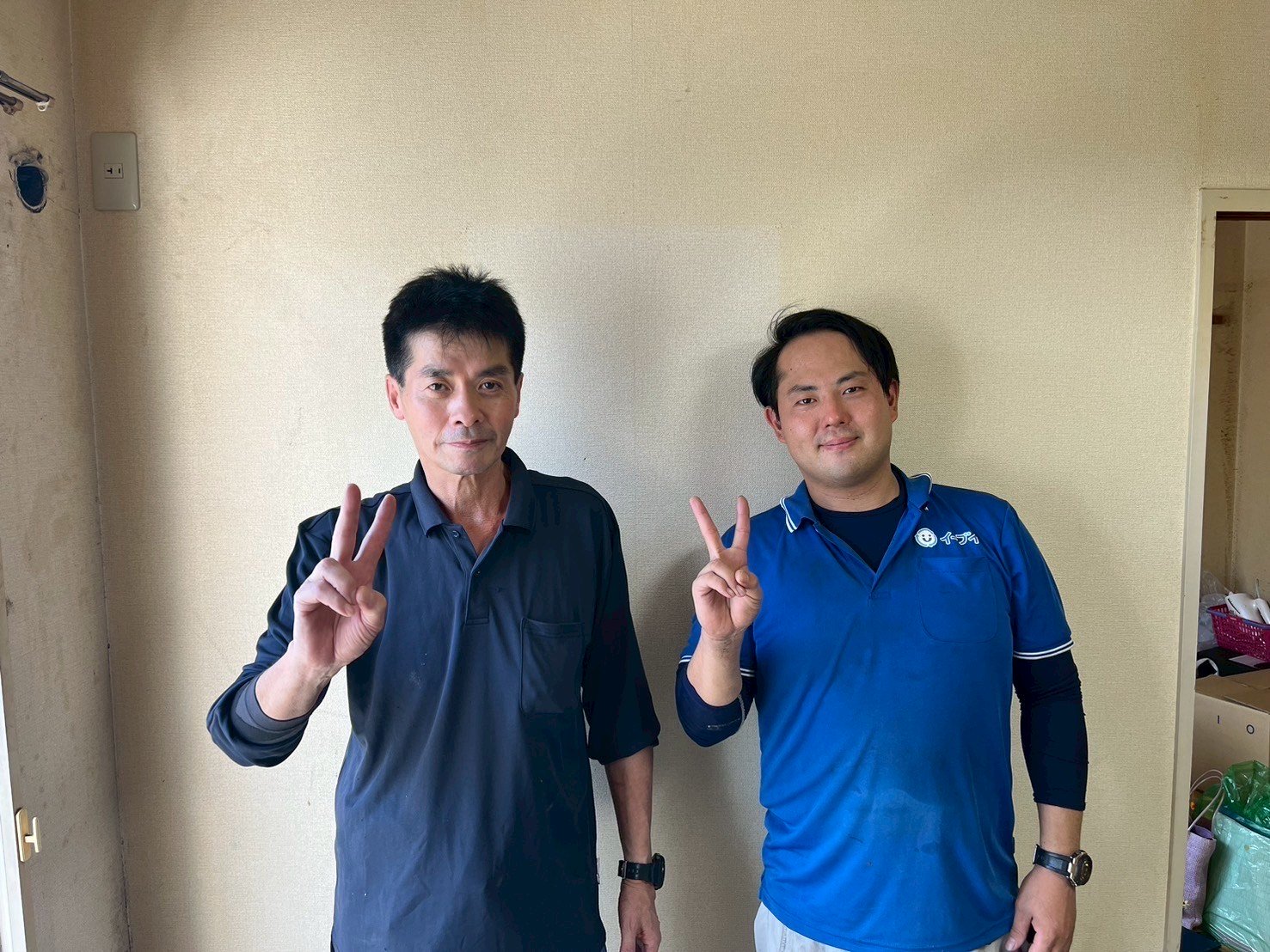 尼崎市のお客様との写真