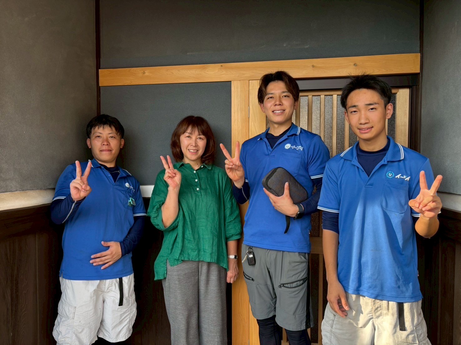 京都府精華町のお客様とのお写真