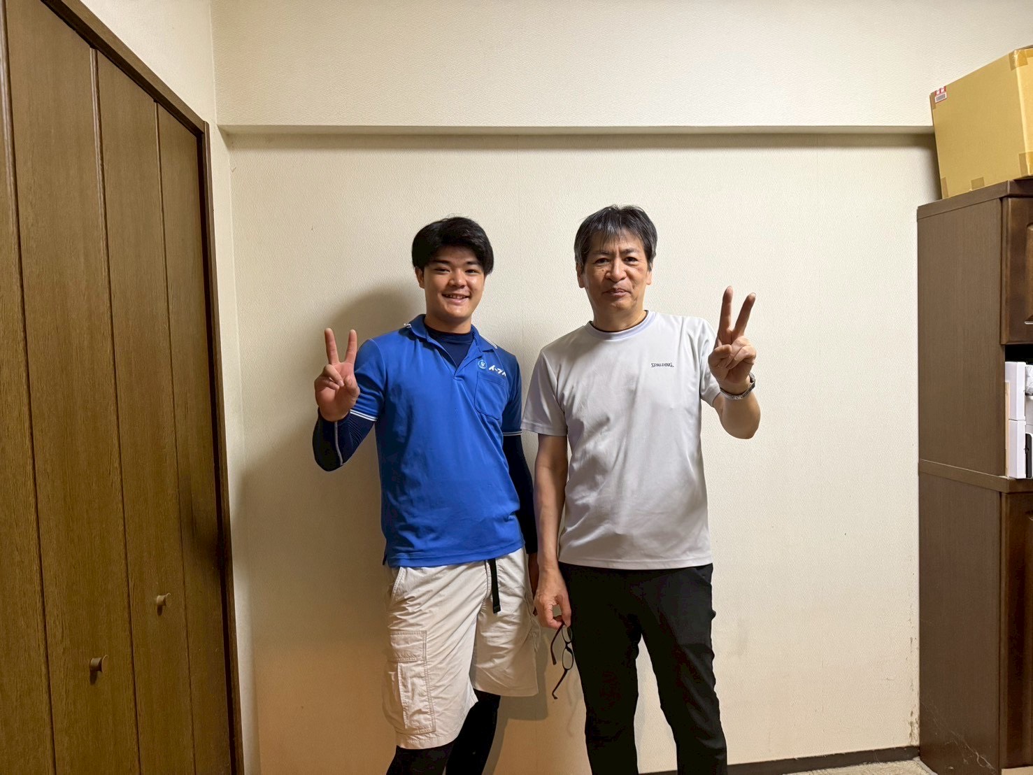 堺市北区のお客様との写真