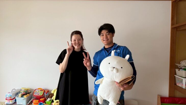 大阪府藤井寺市のお客様との写真