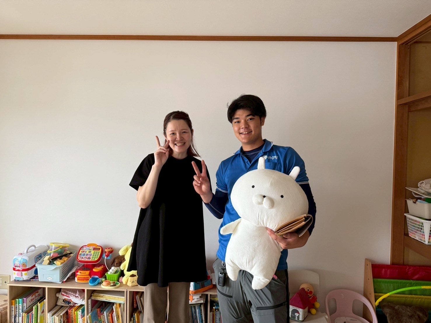 大阪府藤井寺市のお客様との写真