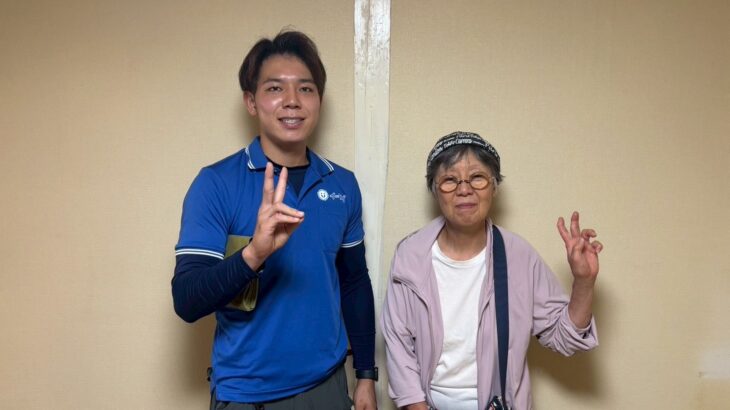 大阪府吹田市のお客様との写真