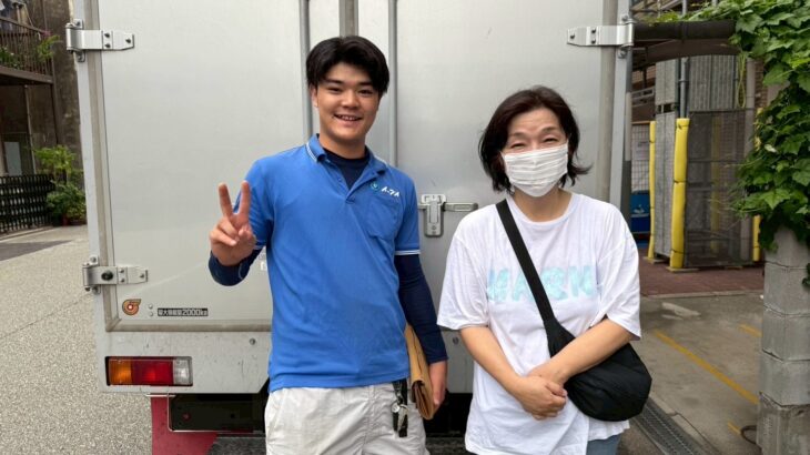 大阪市港区のお客様とのお写真