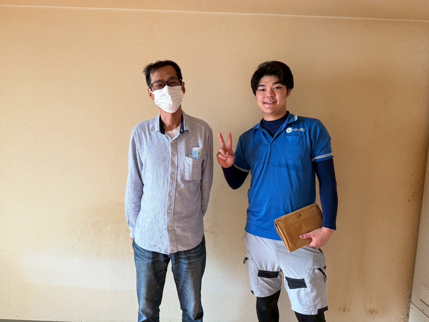 東大阪市のお客様とのお写真