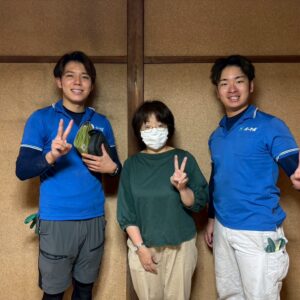 大阪市住吉区のお客様とのお写真