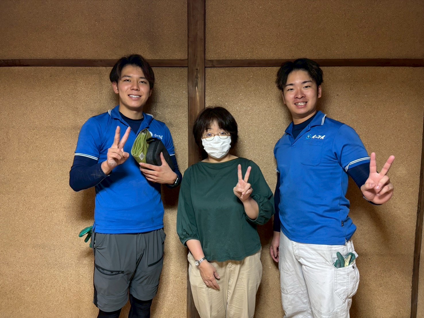 大阪市住吉区のお客様とのお写真