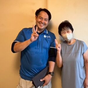 大阪府茨木市のお客様との写真