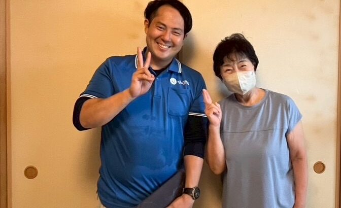 大阪府茨木市のお客様との写真