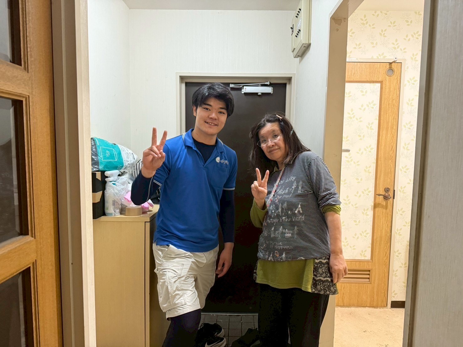 大阪市住吉区のお客様とのお写真