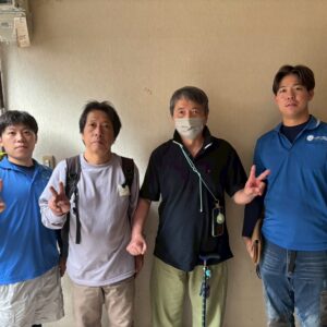 大阪市西成区のお客様とのお写真