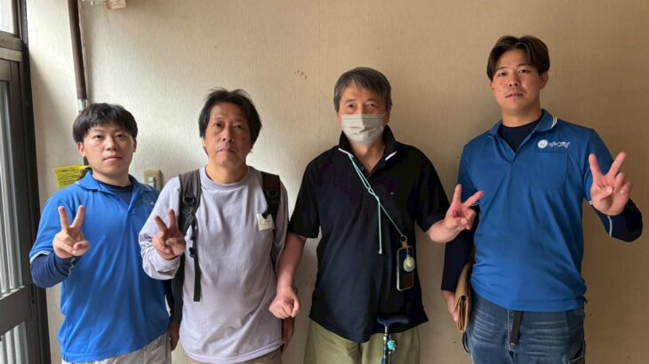 大阪市西成区のお客様とのお写真