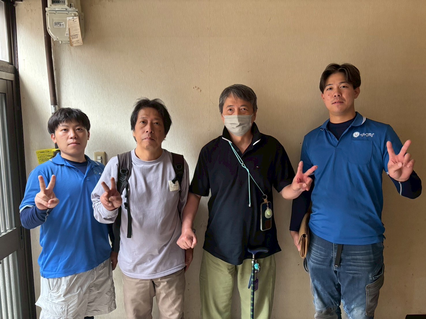 大阪市西成区のお客様とのお写真