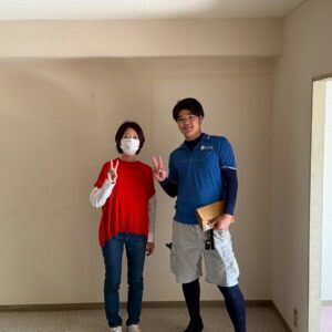 大阪市淀川区のお客様とのお写真