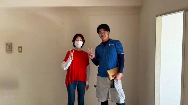 大阪市淀川区のお客様とのお写真