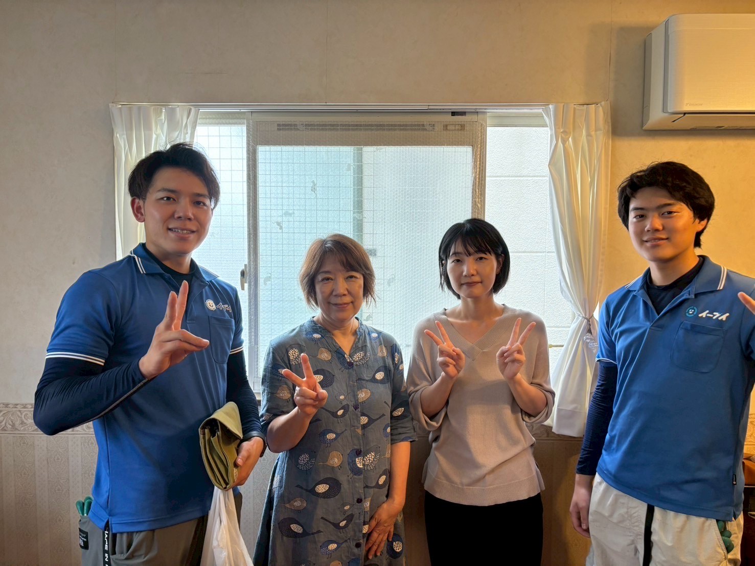 東大阪市のお客様とのお写真