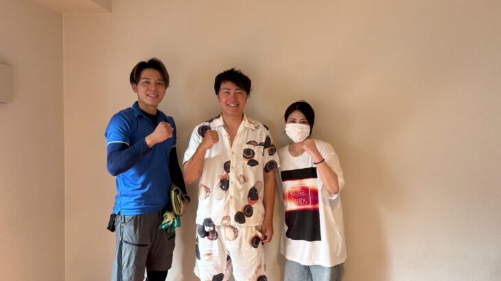 大阪市東成区のお客様とのお写真