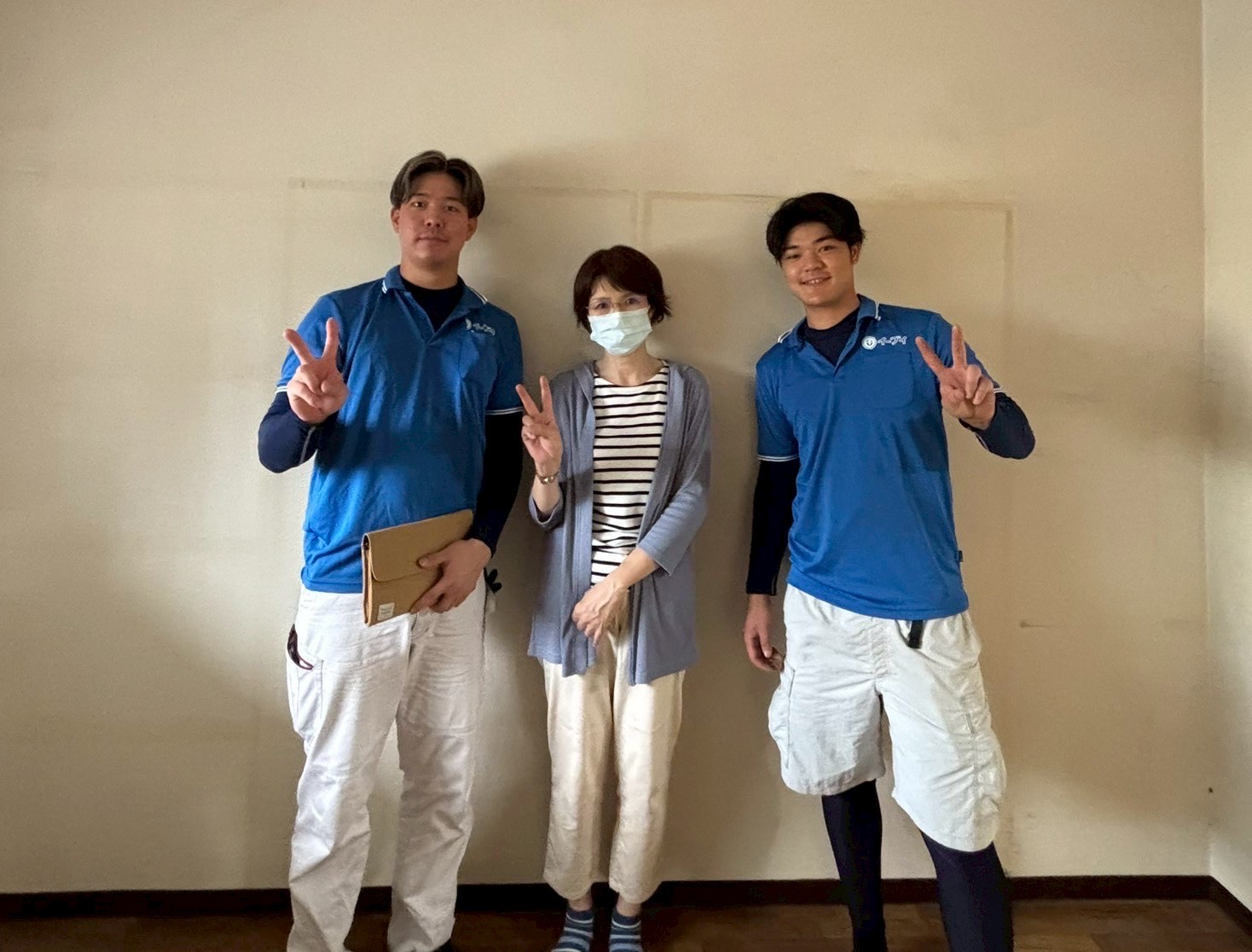 兵庫県尼崎市のお客様との写真