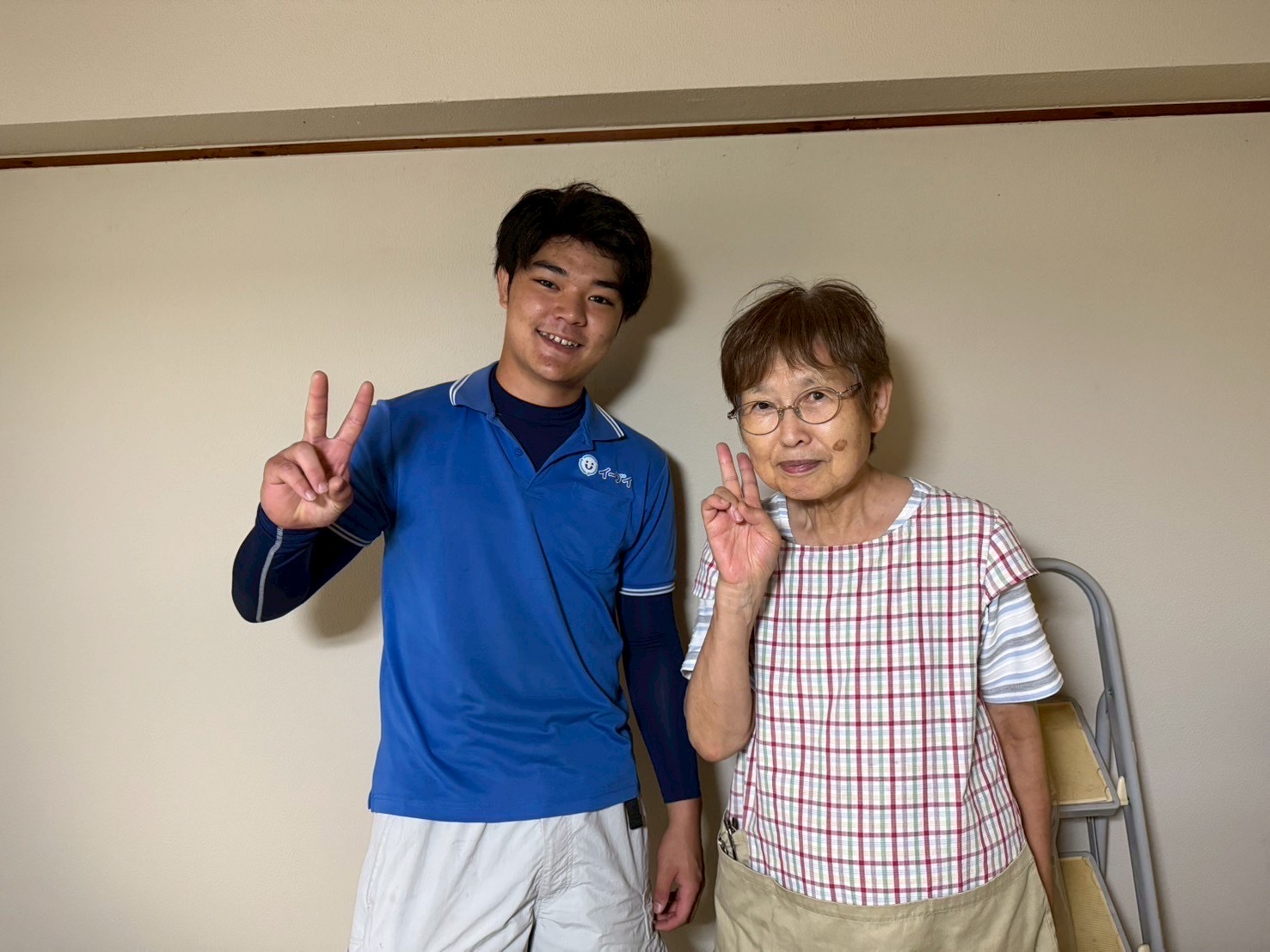 大阪府吹田市のお客様との写真