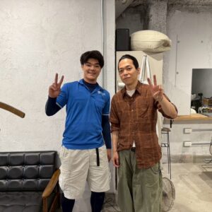 大阪市北区のお客様との写真