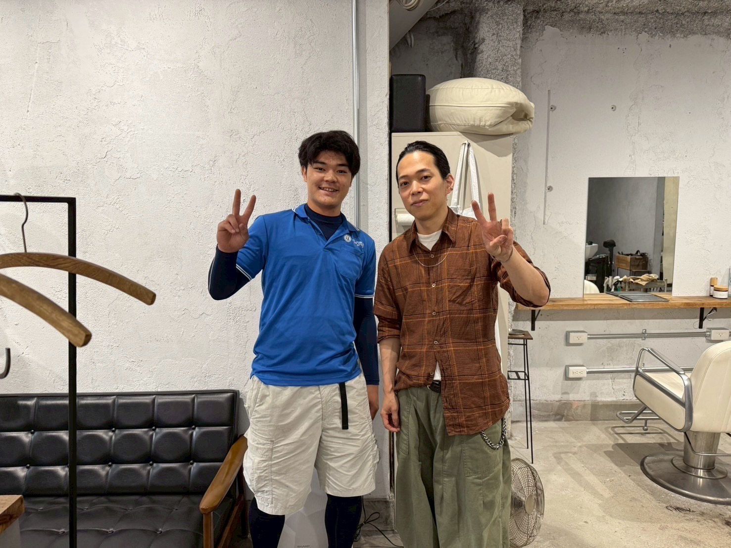 大阪市北区のお客様との写真