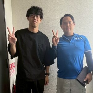 大阪市西淀川区のお客様とのお写真