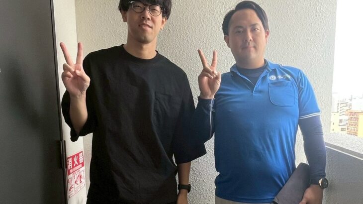 大阪市西淀川区のお客様とのお写真