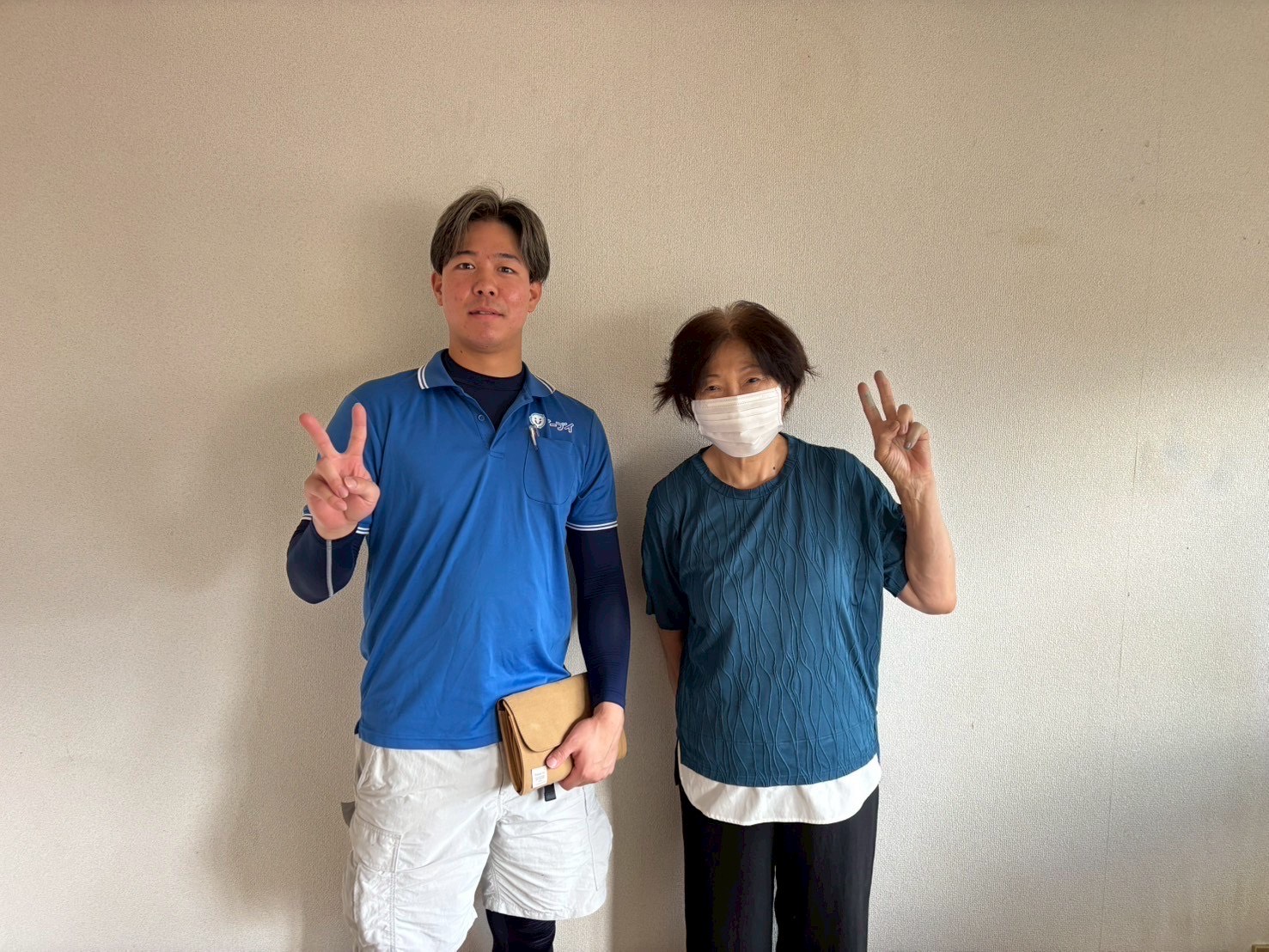 大阪市西淀川区のお客様との写真