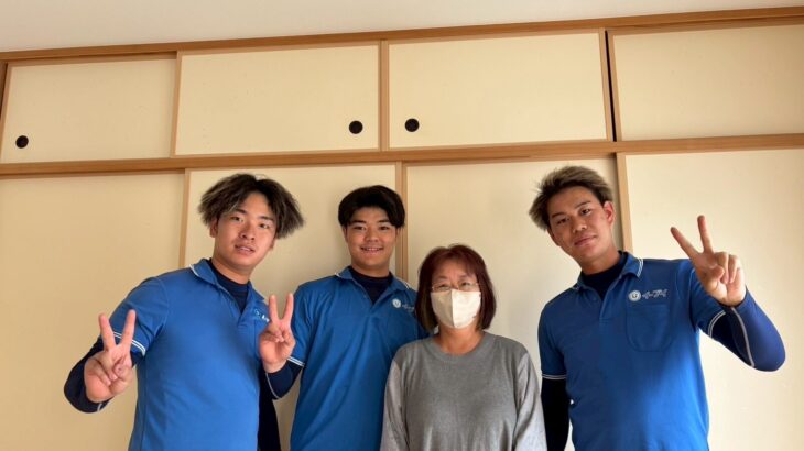 吹田市のお客様とのお写真