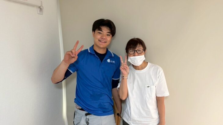 大阪市城東区のお客様との写真