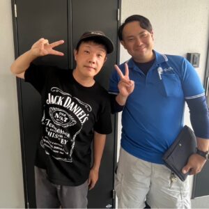 吹田市のお客様とのお写真