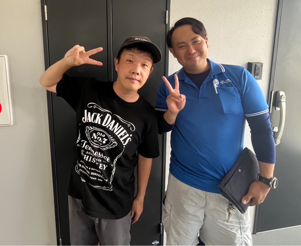 吹田市のお客様とのお写真