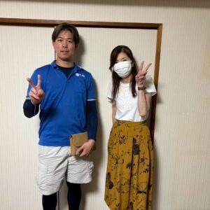 京都市のお客様との写真