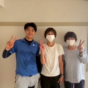 吹田市のお客様との写真