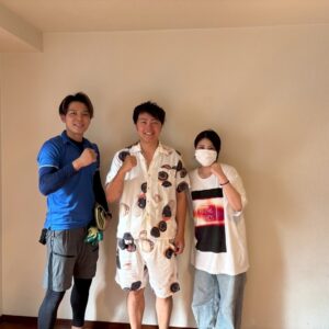 大阪市東成区のお客様とのお写真