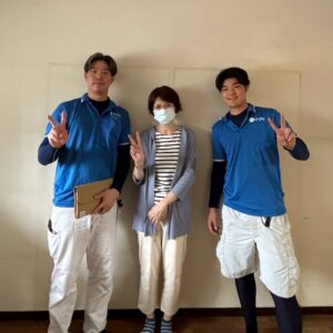 兵庫県尼崎市のお客様との写真