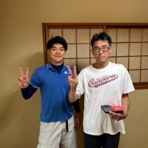 堺市堺区のお客様との写真