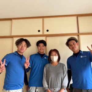 吹田市のお客様とのお写真