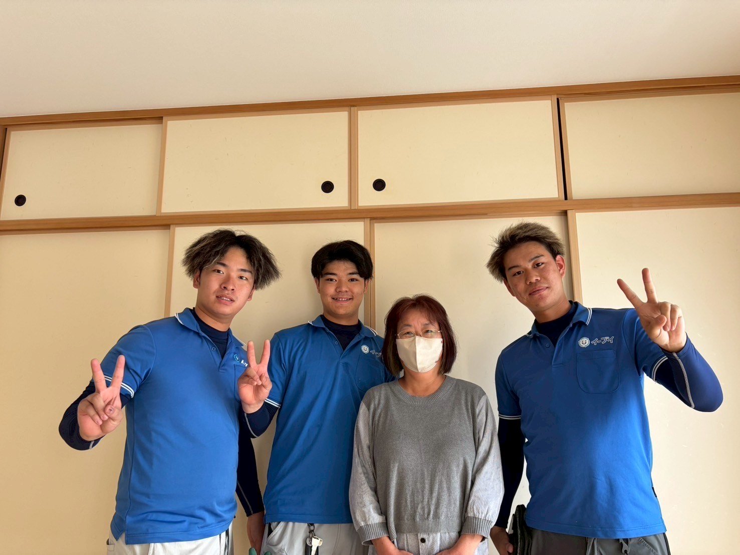 吹田市のお客様とのお写真