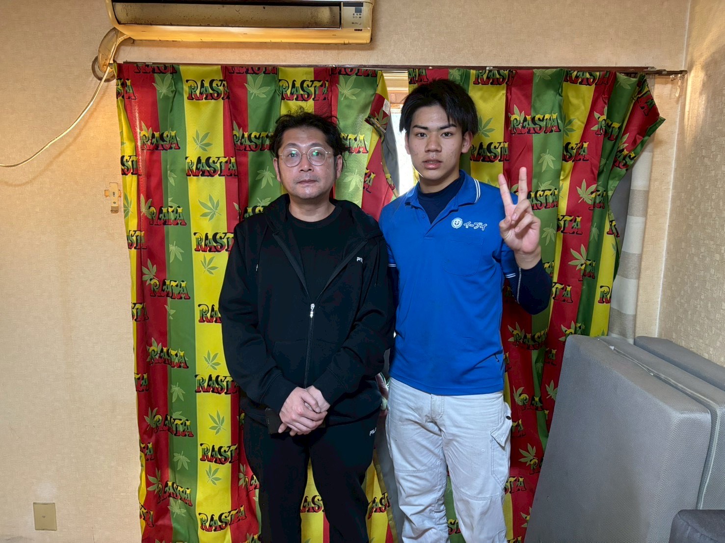 大阪市西成区のお客様とのお写真