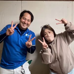 イーブイ堺-不用品回収-堺市北区のお客様とのお写真