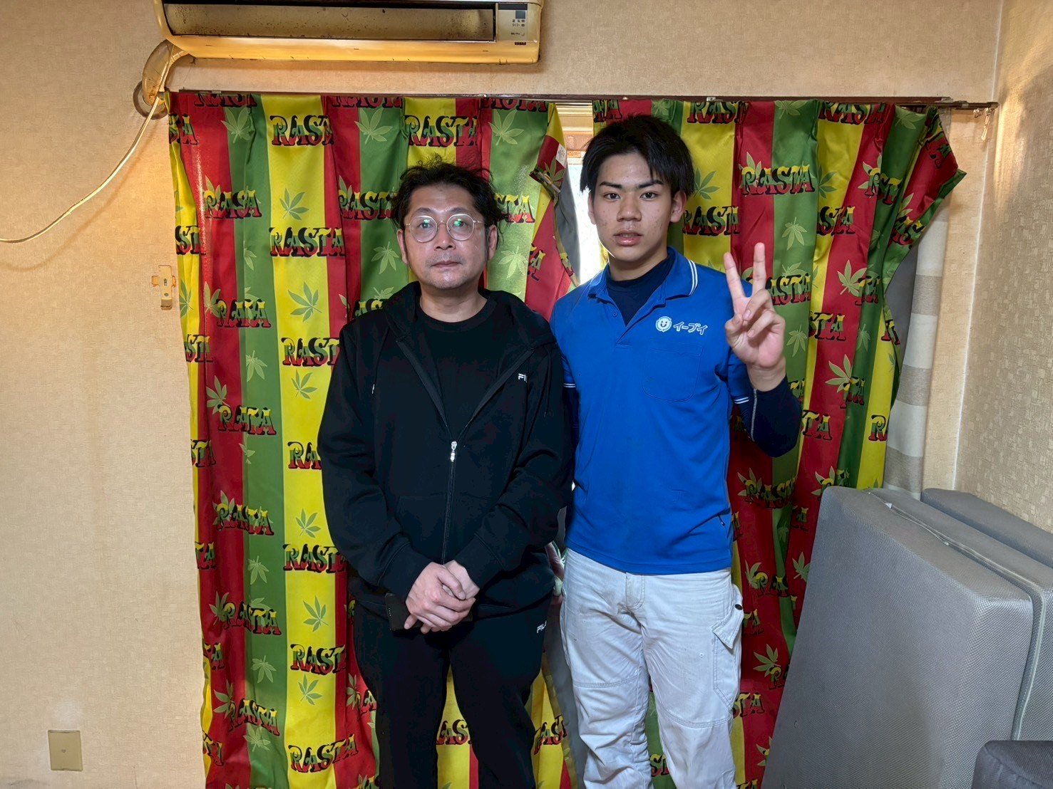 大阪市西成区のお客様とのお写真