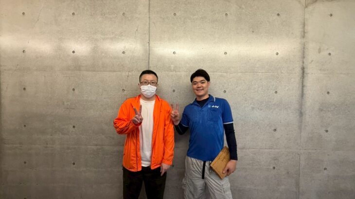 イーブイ大阪-不用品回収-大阪市浪速区のお客様とのお写真