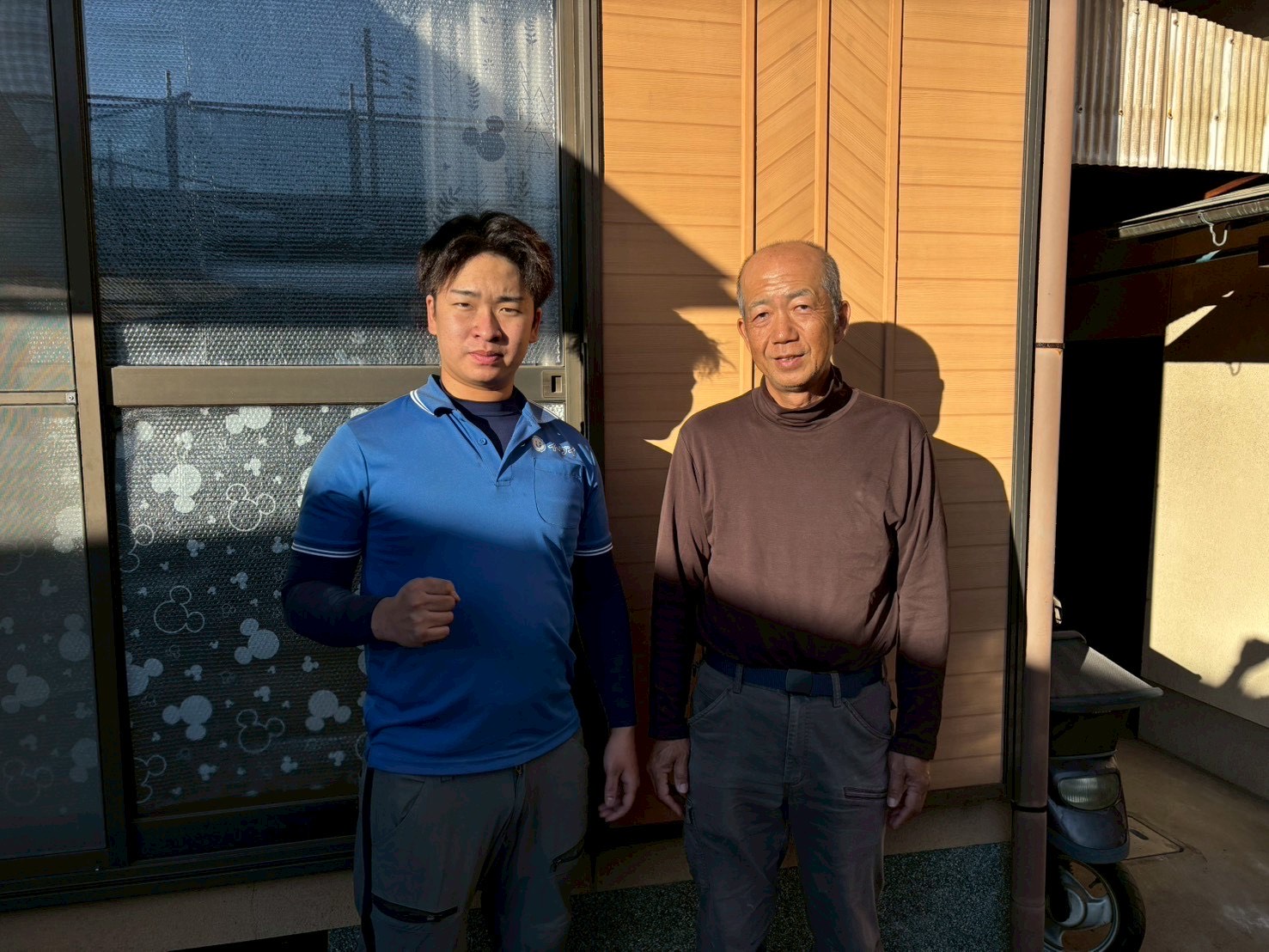 イーブイ京都-不用品回収-城陽市のお客様とのお写真