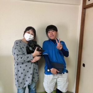 イーブイ大阪-不用品回収-大阪市西淀川区のお客様とのお写真