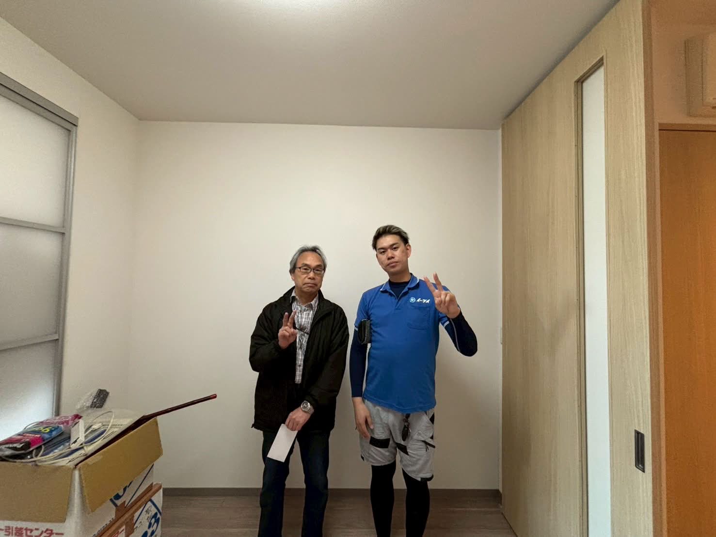 吹田市のお客様との写真